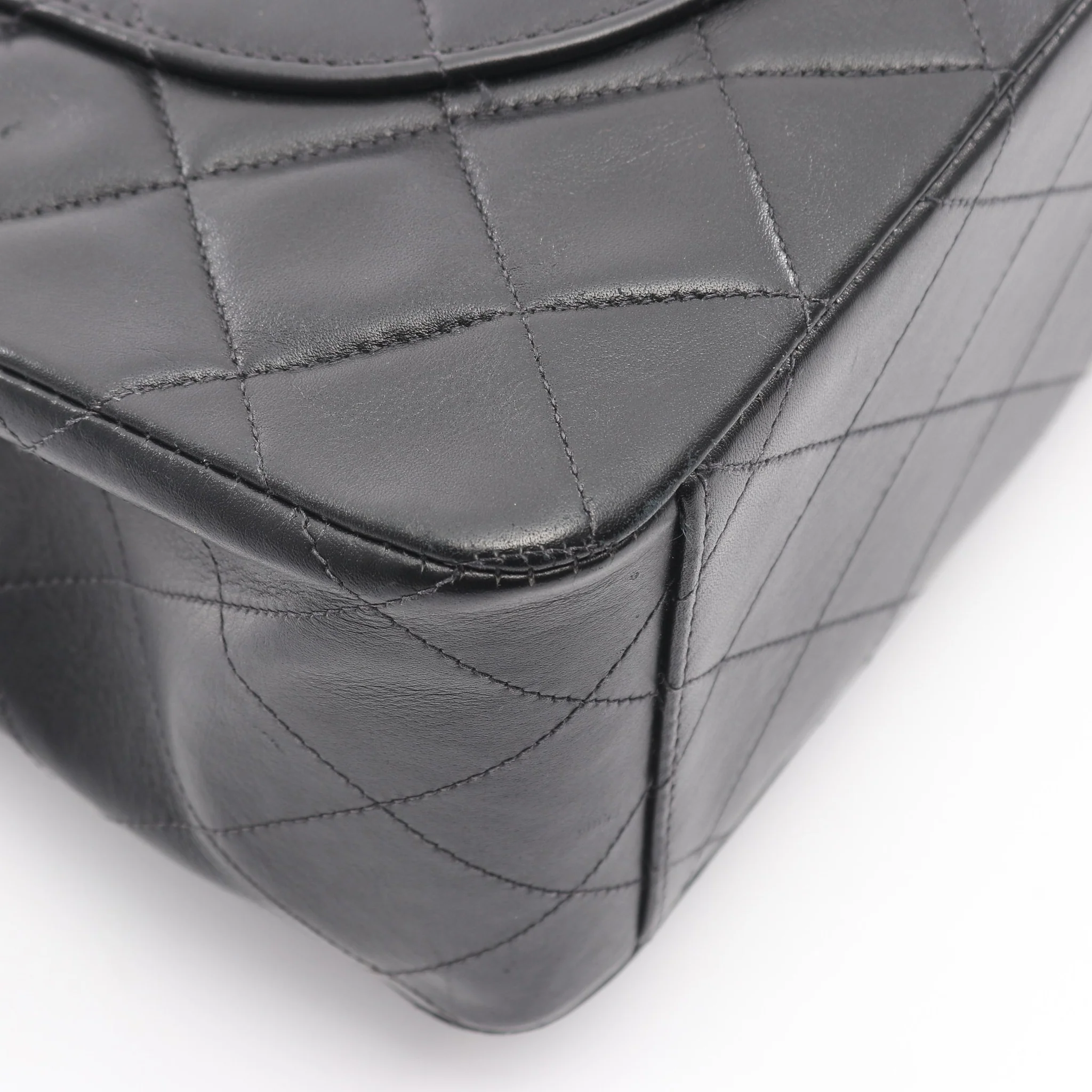 Chanel Classic Flap Jumbo Vintage - Imagen 7