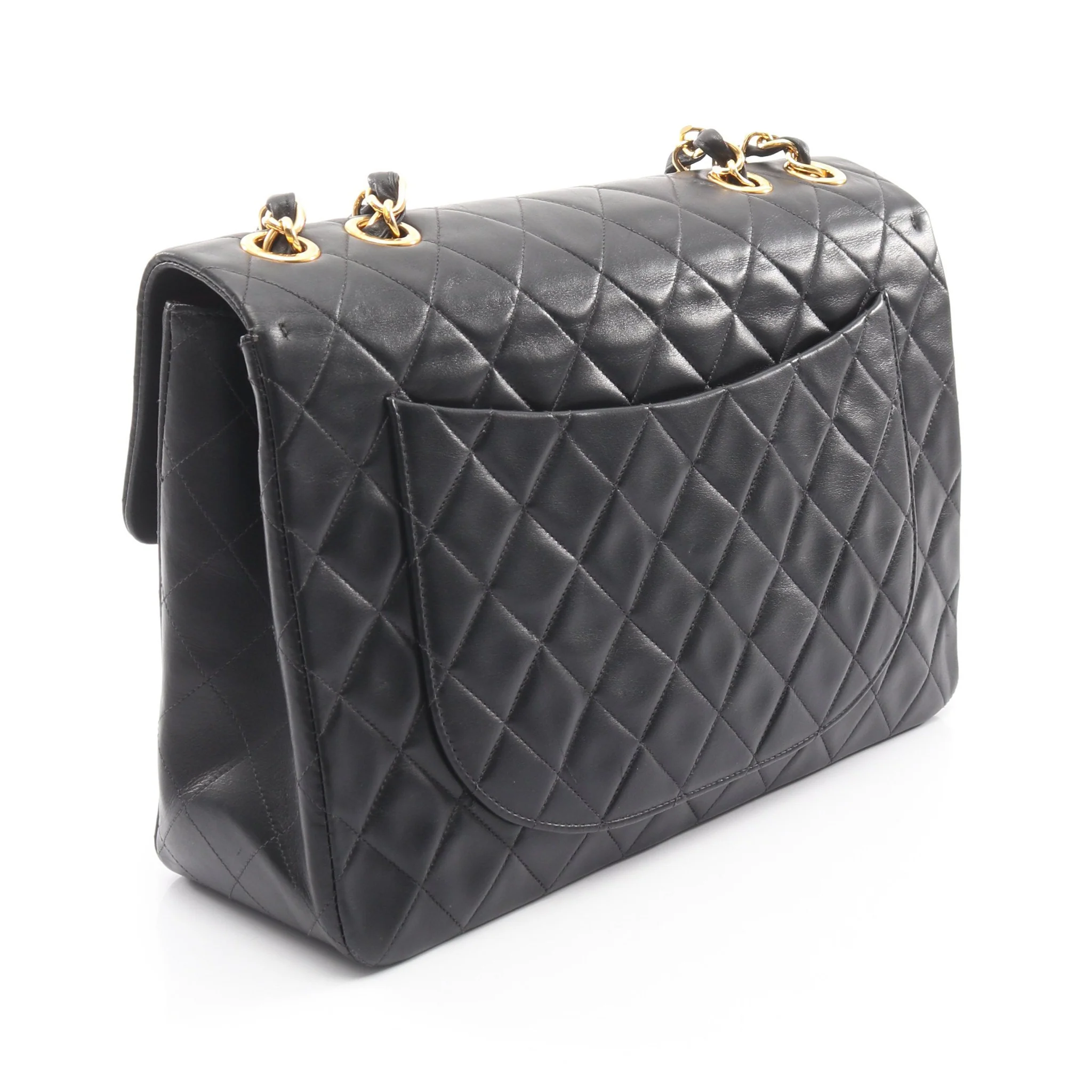 Chanel Classic Flap Jumbo Vintage - Imagen 3
