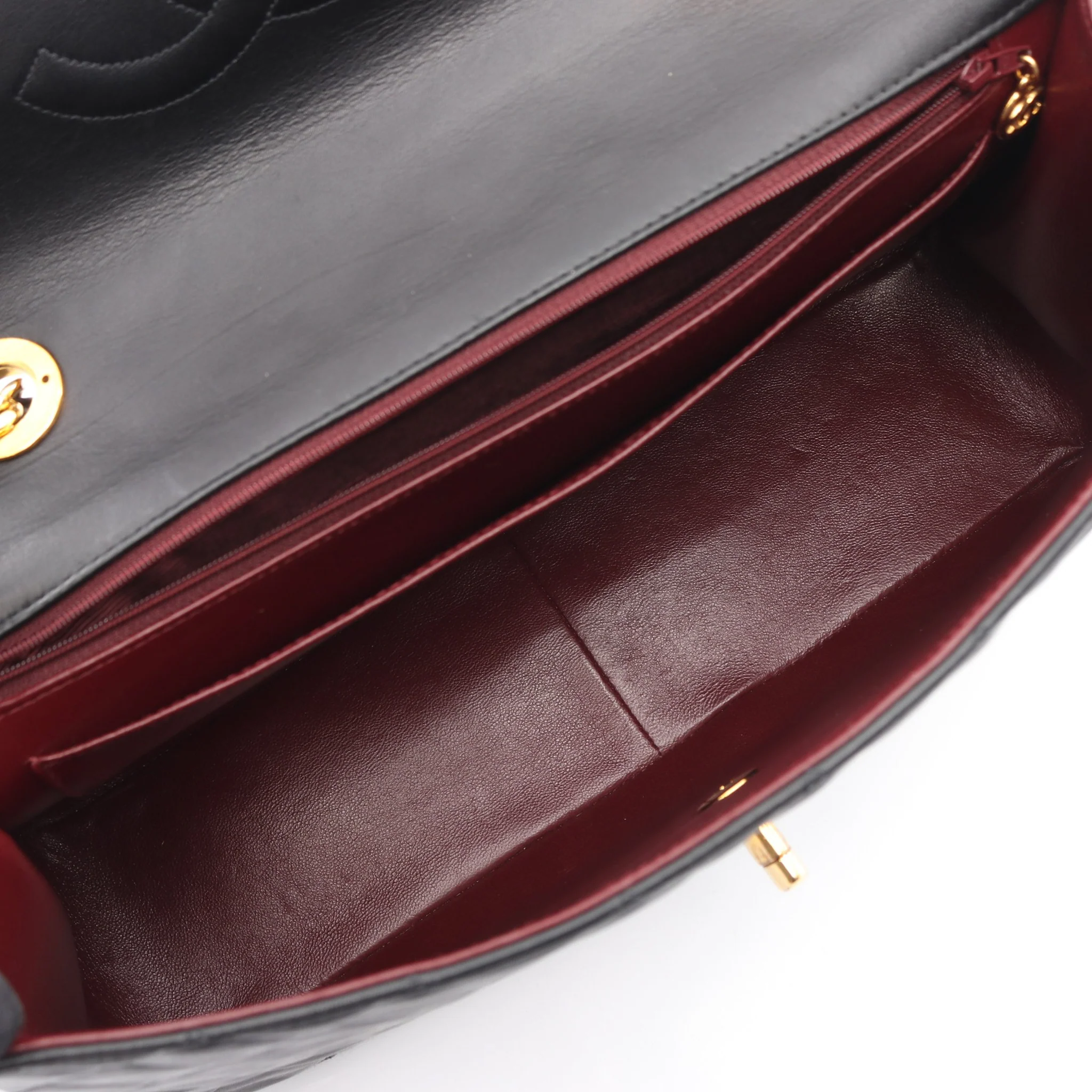 Chanel Classic Flap Jumbo Vintage - Imagen 4