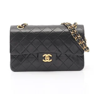 Chanel Matelassé con doble solapa y doble cadena