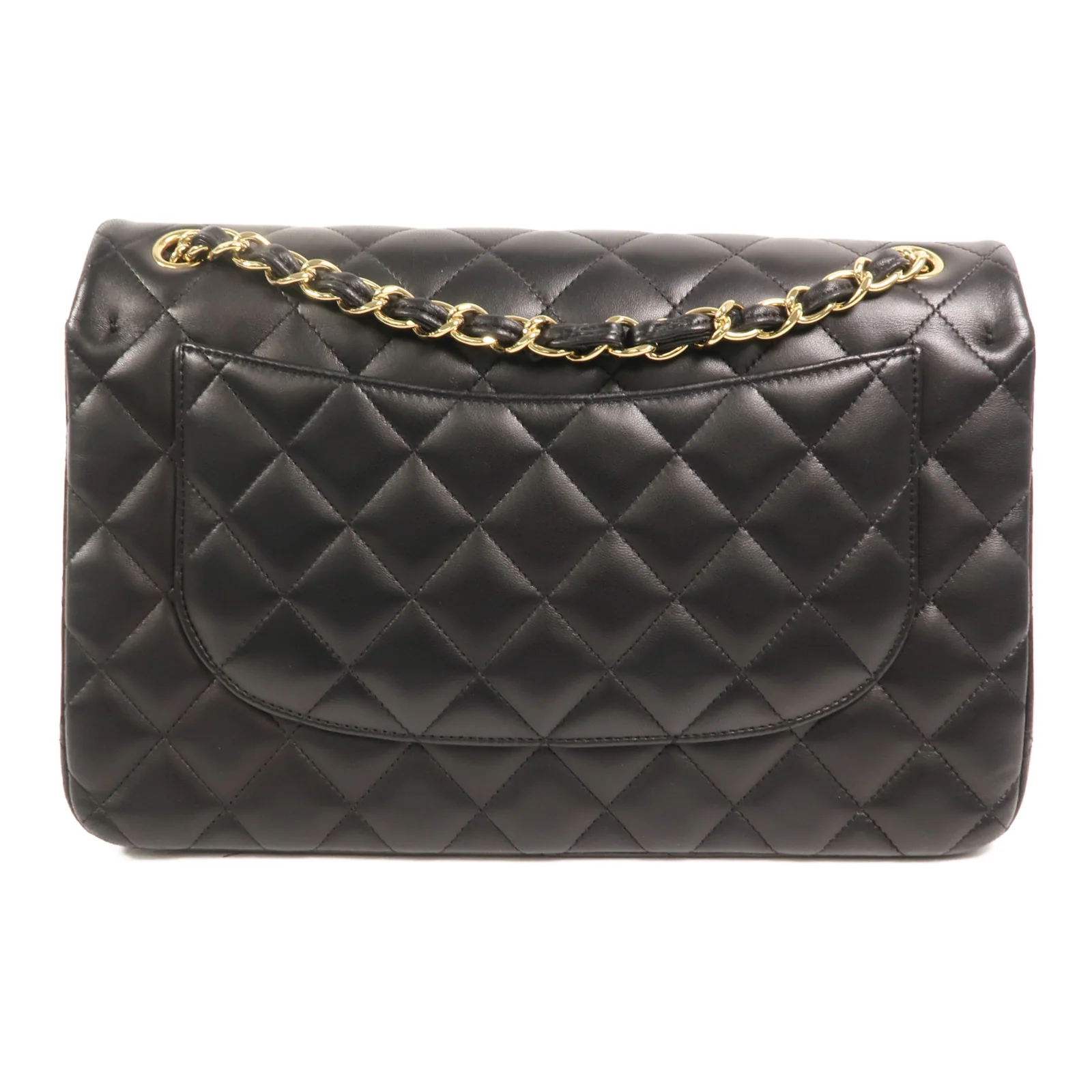 CHANEL CC GHW Classic Jumbo - Imagen 8