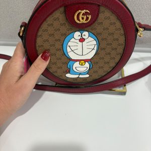 Gucci x Doraemon Mini Round Shoulder Bag