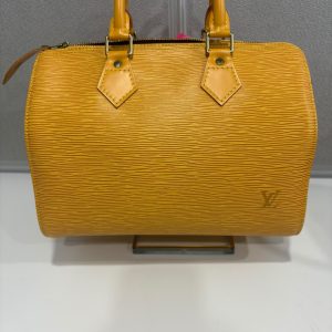 LOUIS VUITTON SPEEDY 25 EPI AMARILLO
