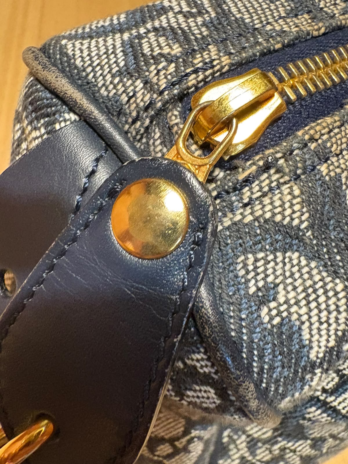 Christian Dior Vintage Trotter Mini Boston 25 - Imagen 12