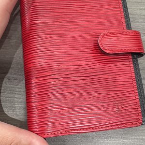 AGENDA LOUIS VUITTON EPI ROJA