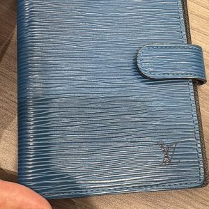 LOUIS VUITTON AGENDA A6 EPI AZUL