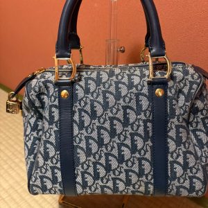 Christian Dior Vintage Trotter Mini Boston 25