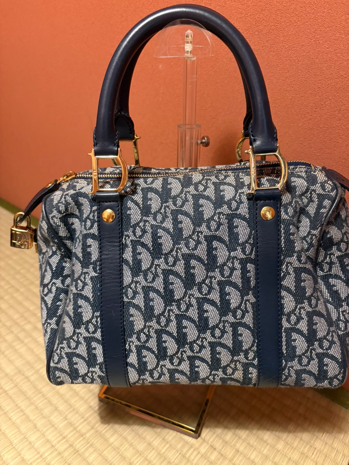 Christian Dior Vintage Trotter Mini Boston 25