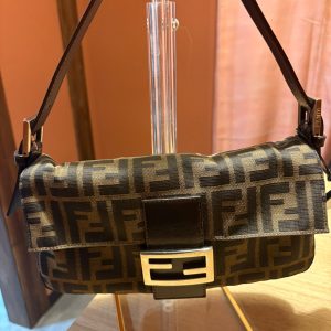 Fendi Baguette Zucchino Canvas