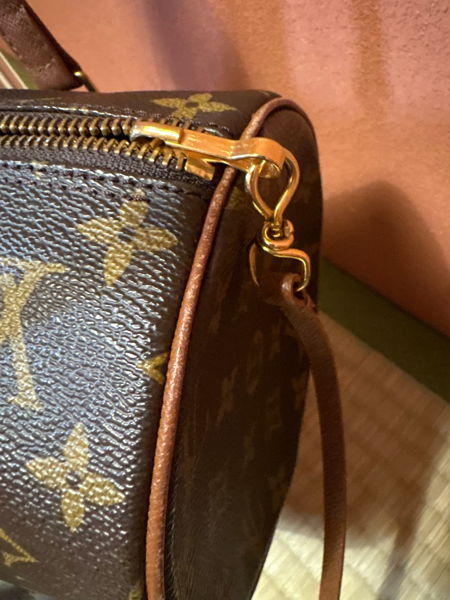 Louis Vuitton Papillon 30 Monogram (Old Model) con Mini Pochette - Imagen 5