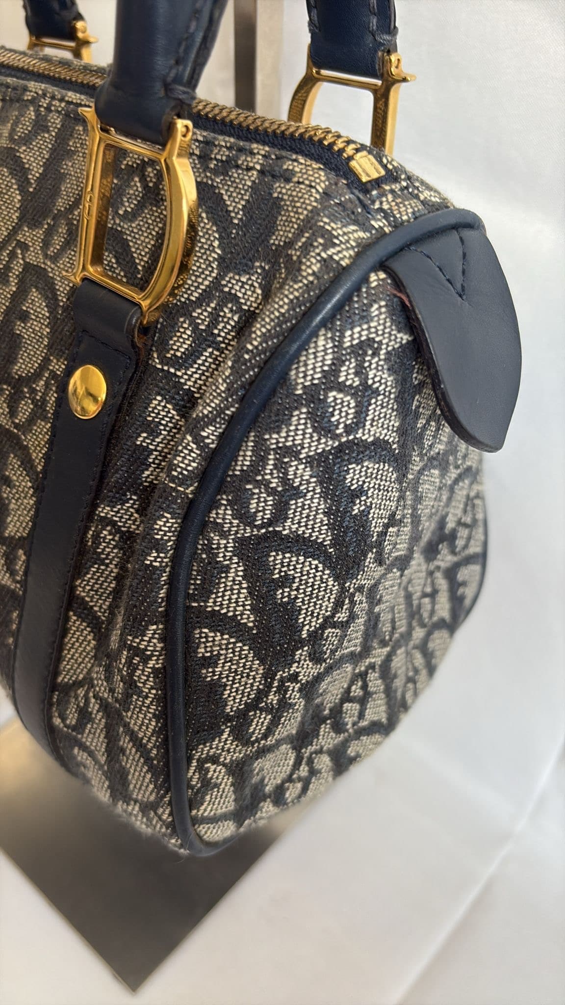 Dior Bolso Vintage Trotter – Tamaño Pequeño - Imagen 7