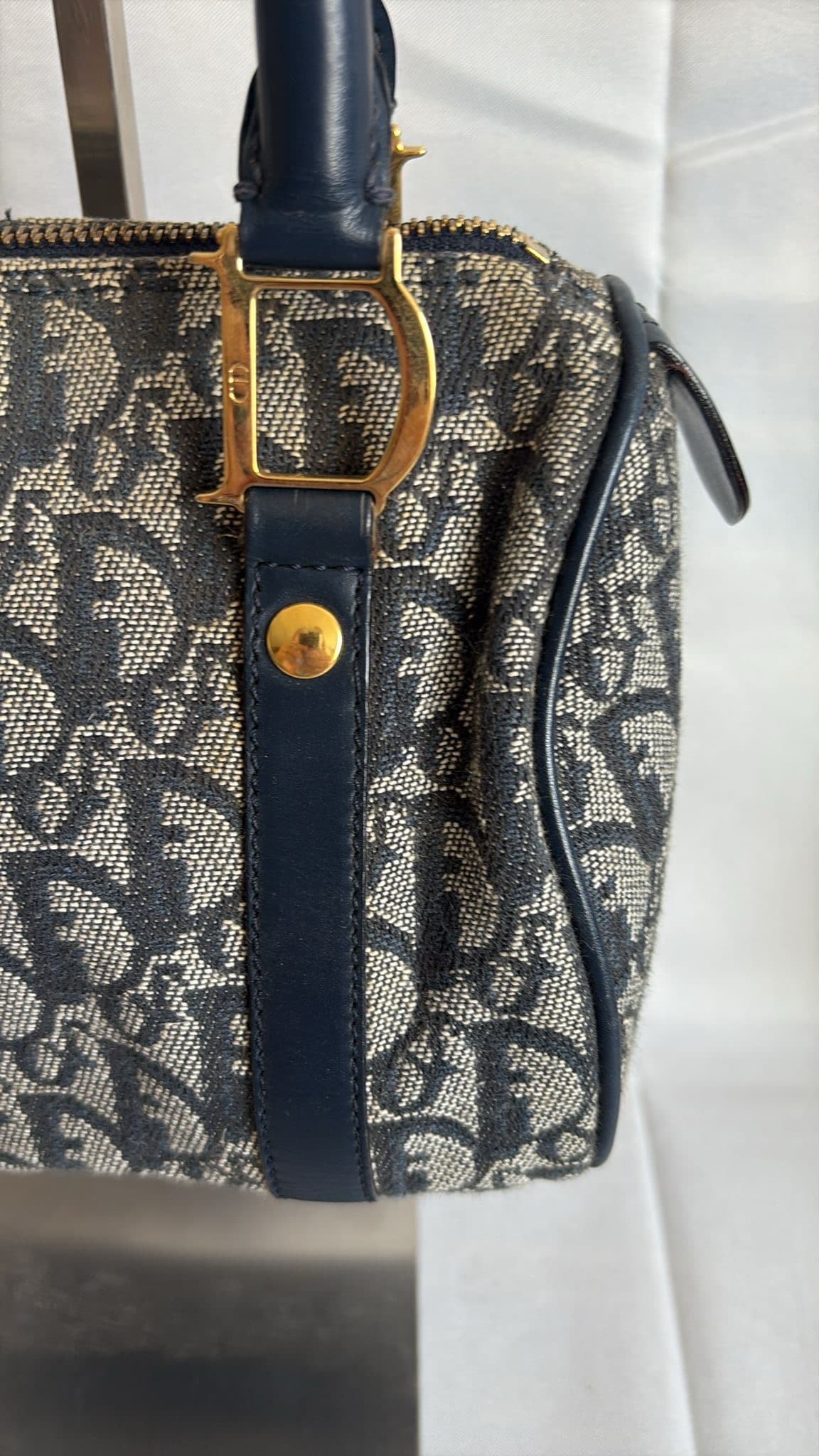 Dior Bolso Vintage Trotter – Tamaño Pequeño - Imagen 6