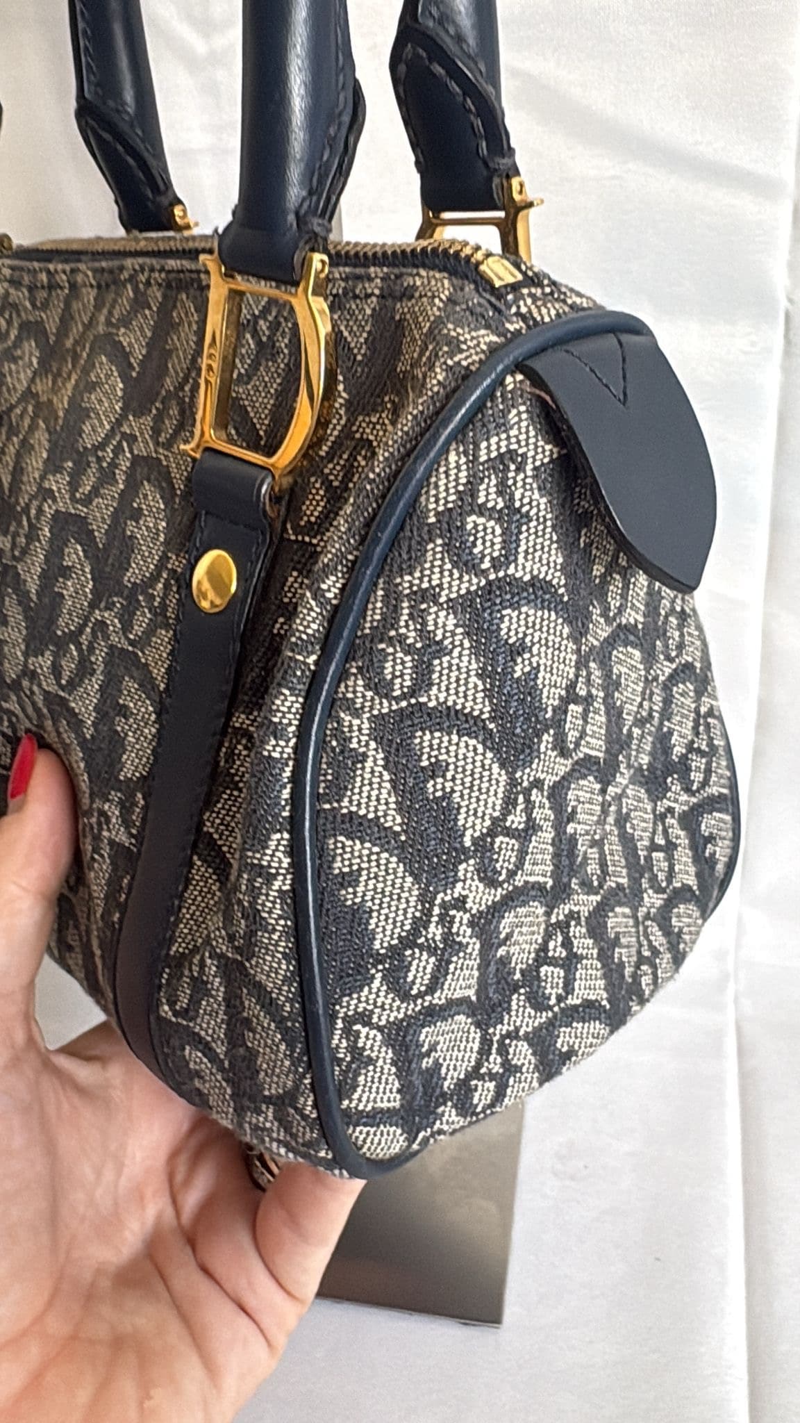 Dior Bolso Vintage Trotter – Tamaño Pequeño - Imagen 11