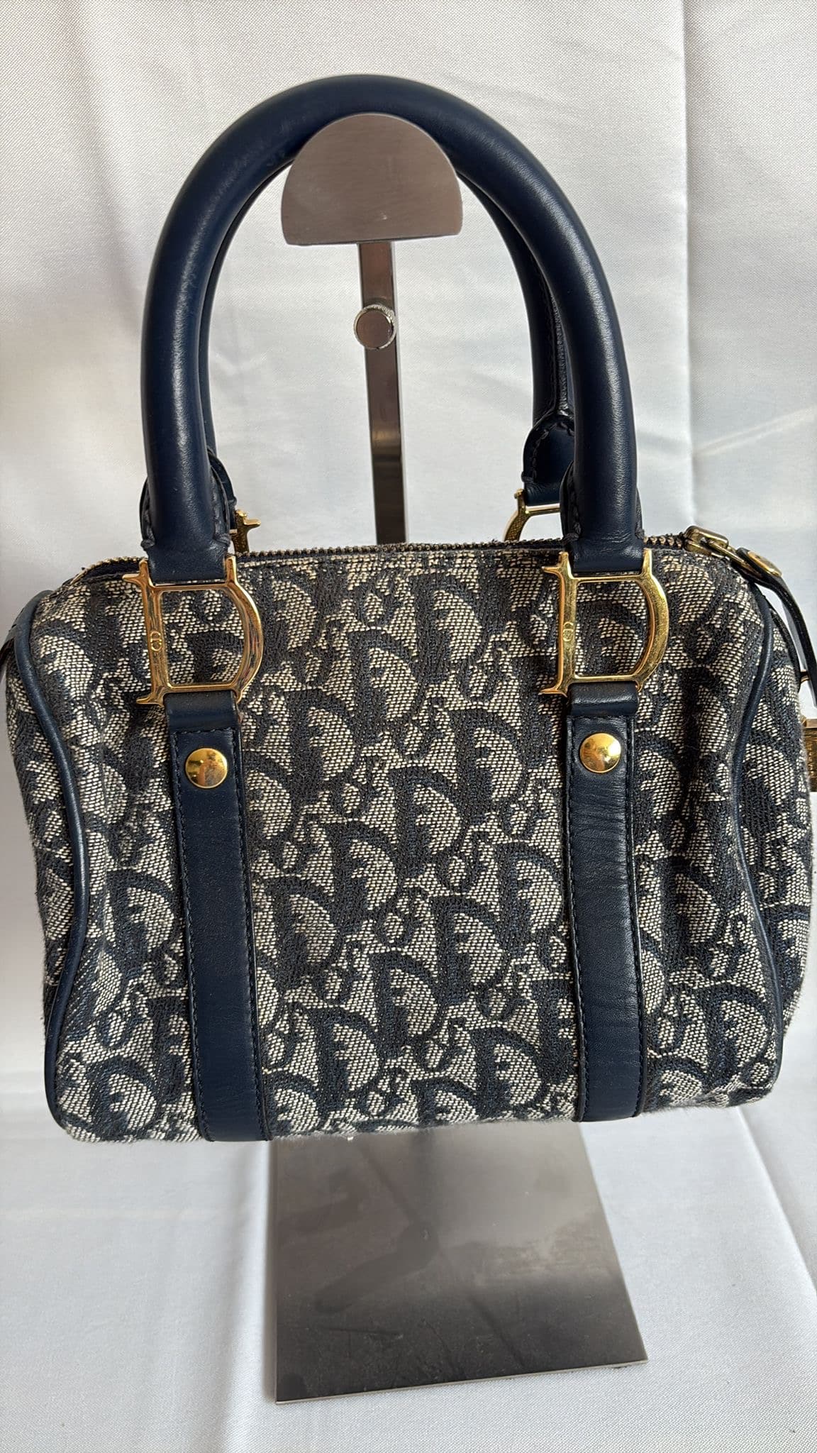 Dior Bolso Vintage Trotter – Tamaño Pequeño